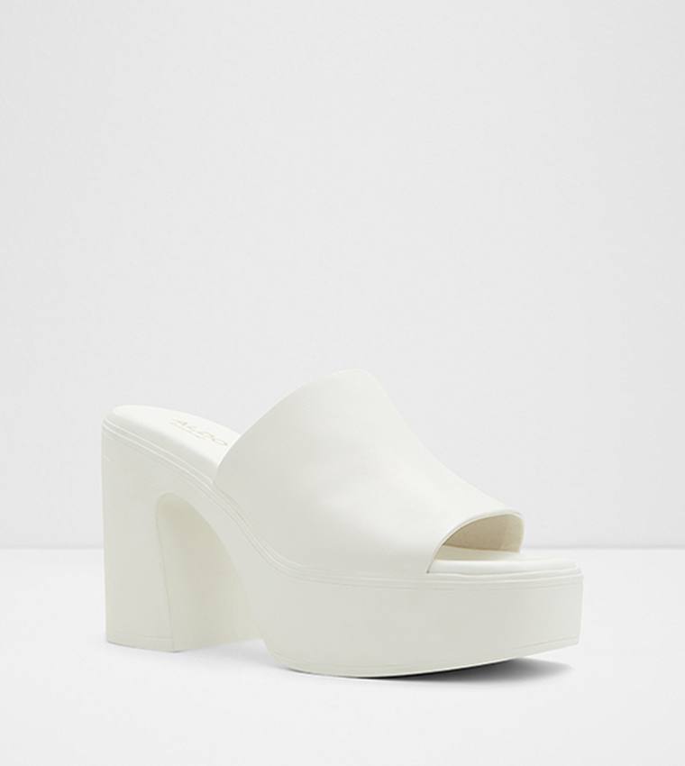 MAYSEE Block Heel Platform Sandals