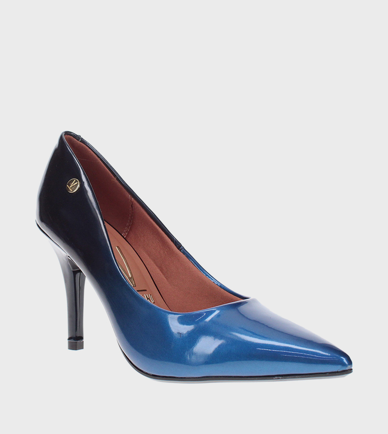 CIJE Color Block Pointed Toe Pumps