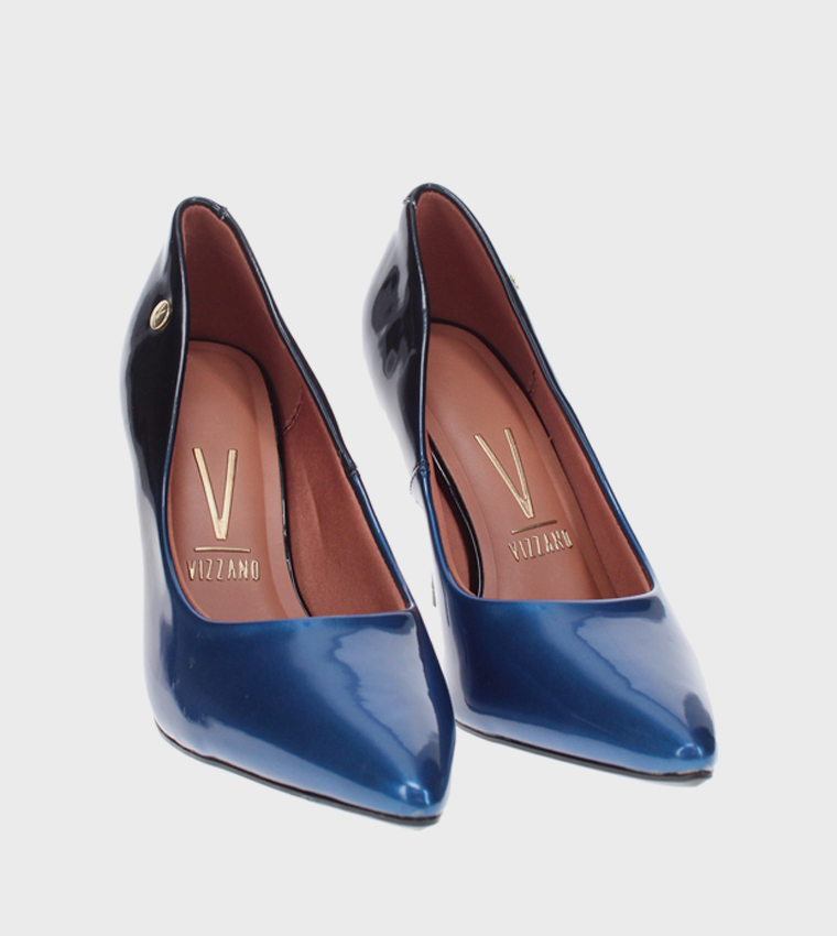 CIJE Color Block Pointed Toe Pumps