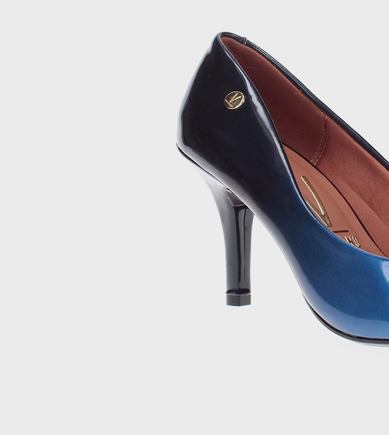 CIJE Color Block Pointed Toe Pumps