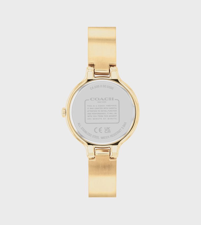 Silver Dial Steel Analog Watch