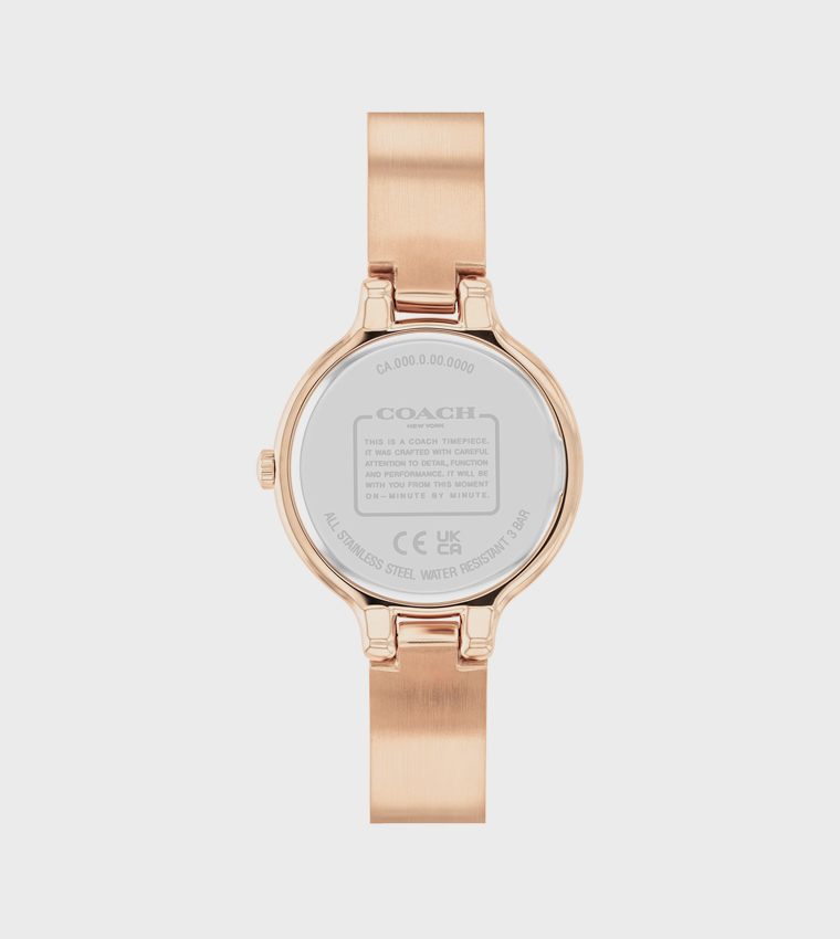 Silver Dial Steel Analog Watch