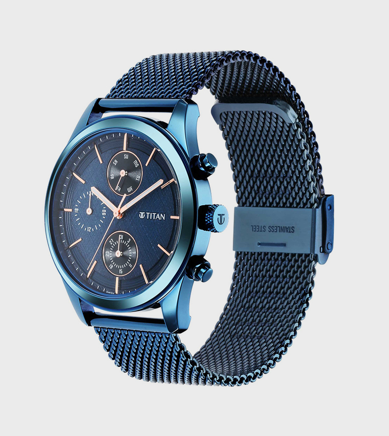 NEO SPLASH Blue Dial Analog Watch