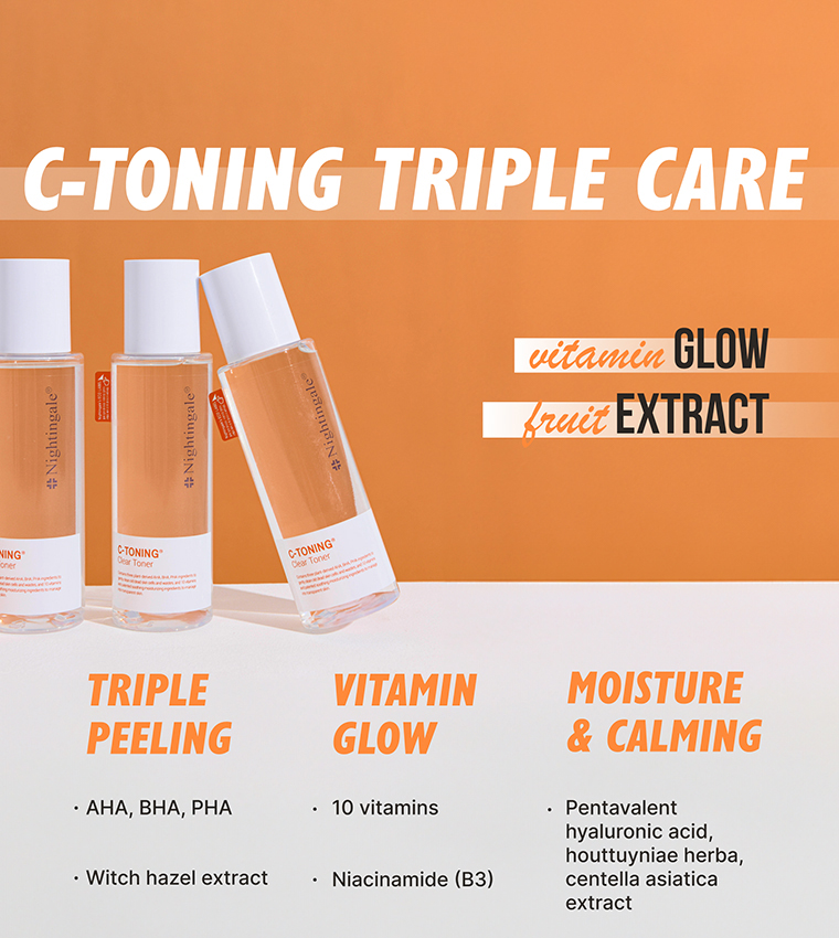 Korean C-Toning Clear Toner, 200 ml