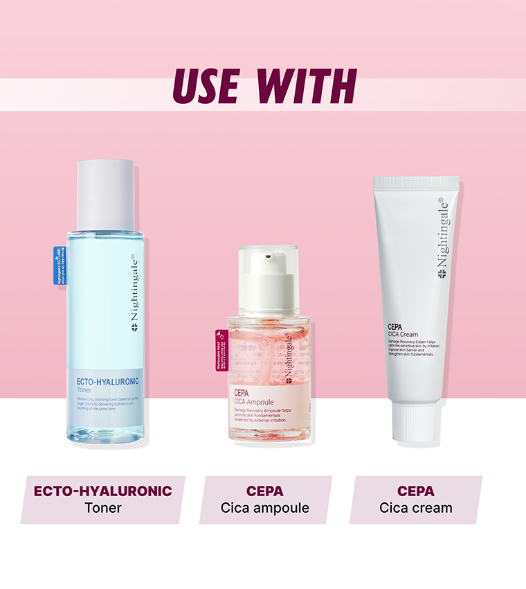 Korean Damage Recovery Cepa Cica Ampoule Face Serum, 30 ml