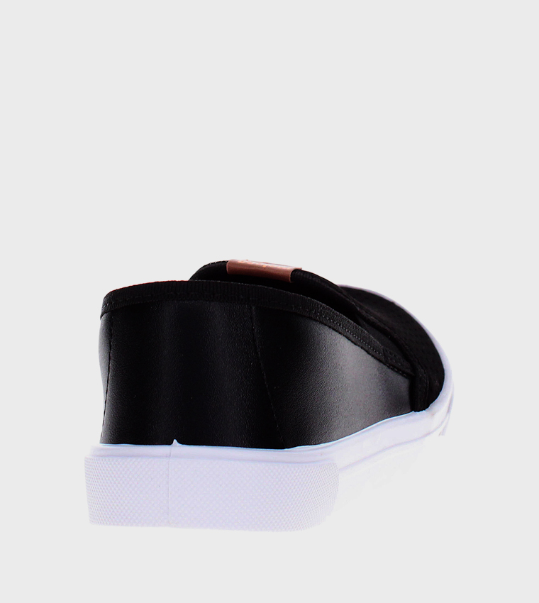 IARA Textured Slip-On Shoes
