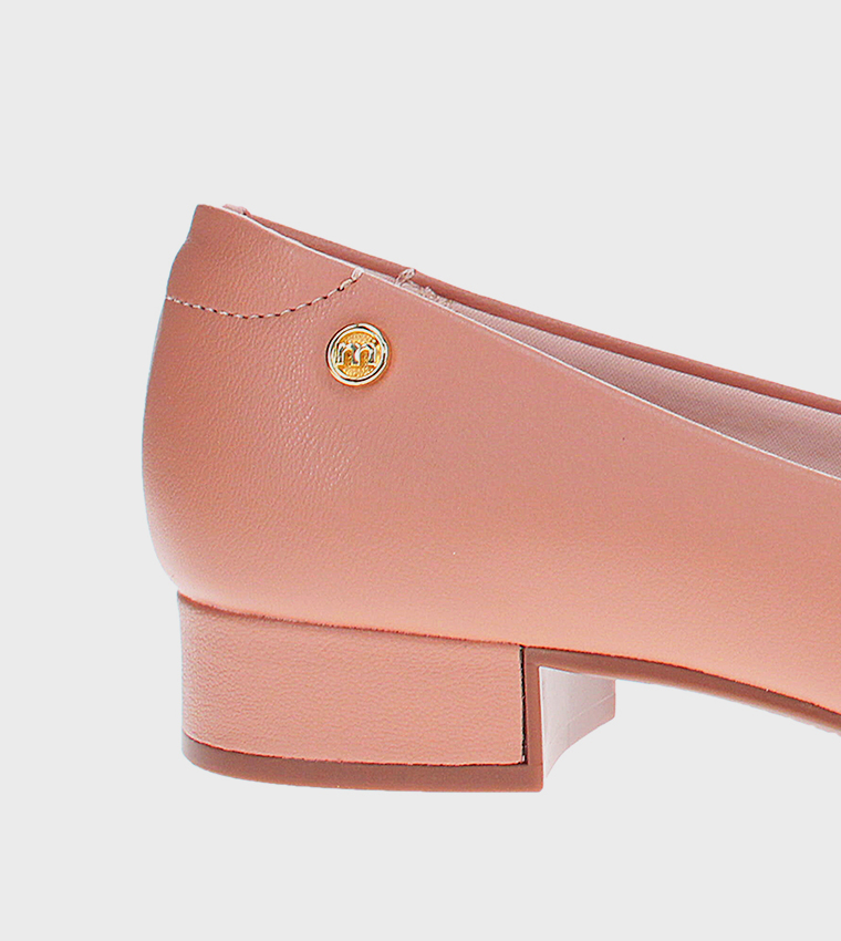 ZION Low Block Heel Pumps
