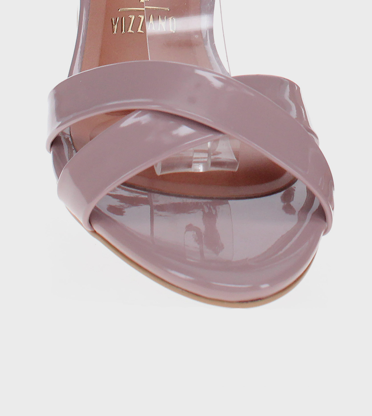 RANE Ankle Strap Block Heel Sandals