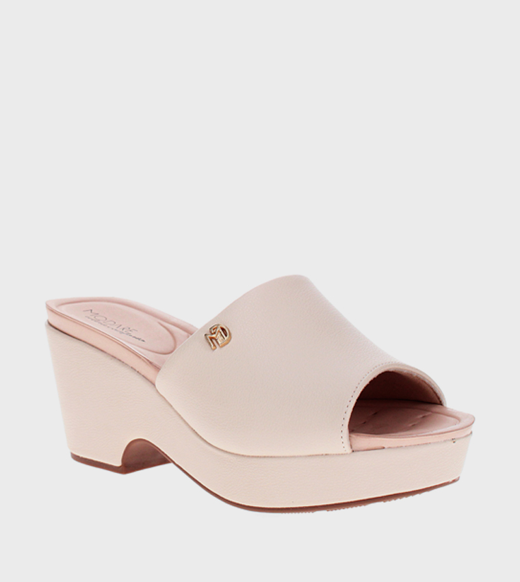 CIJE Peep Toe Wedge Sandals