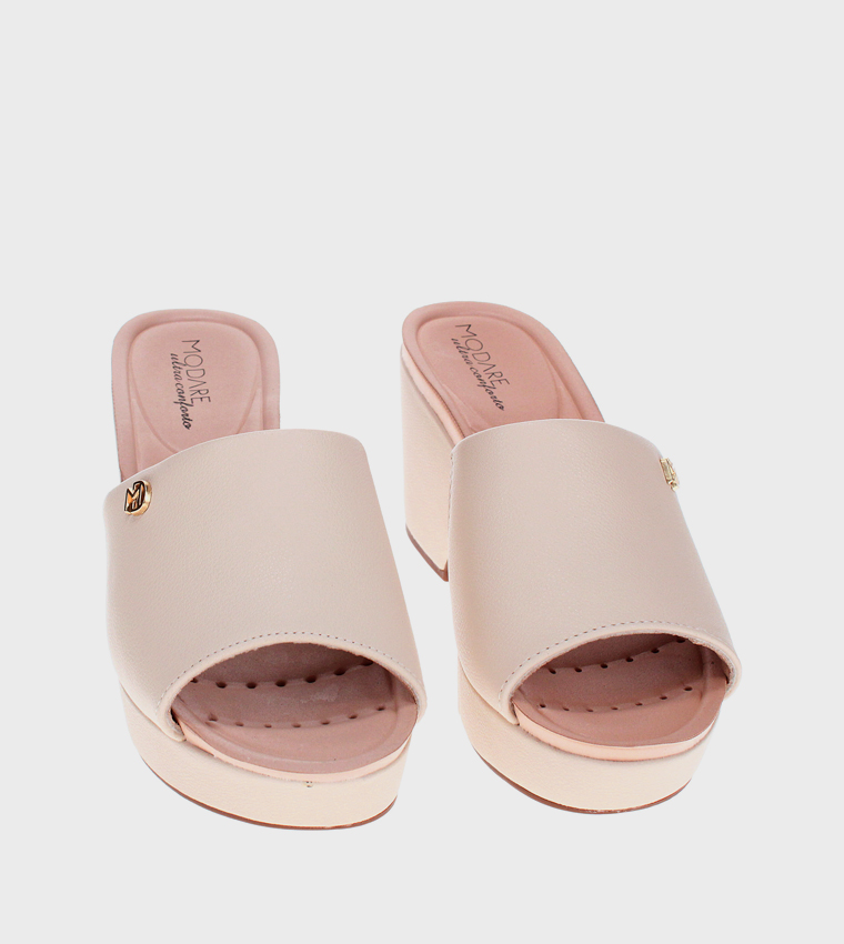 CIJE Peep Toe Wedge Sandals