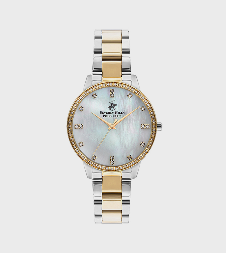 Metal Strap Analog Watch