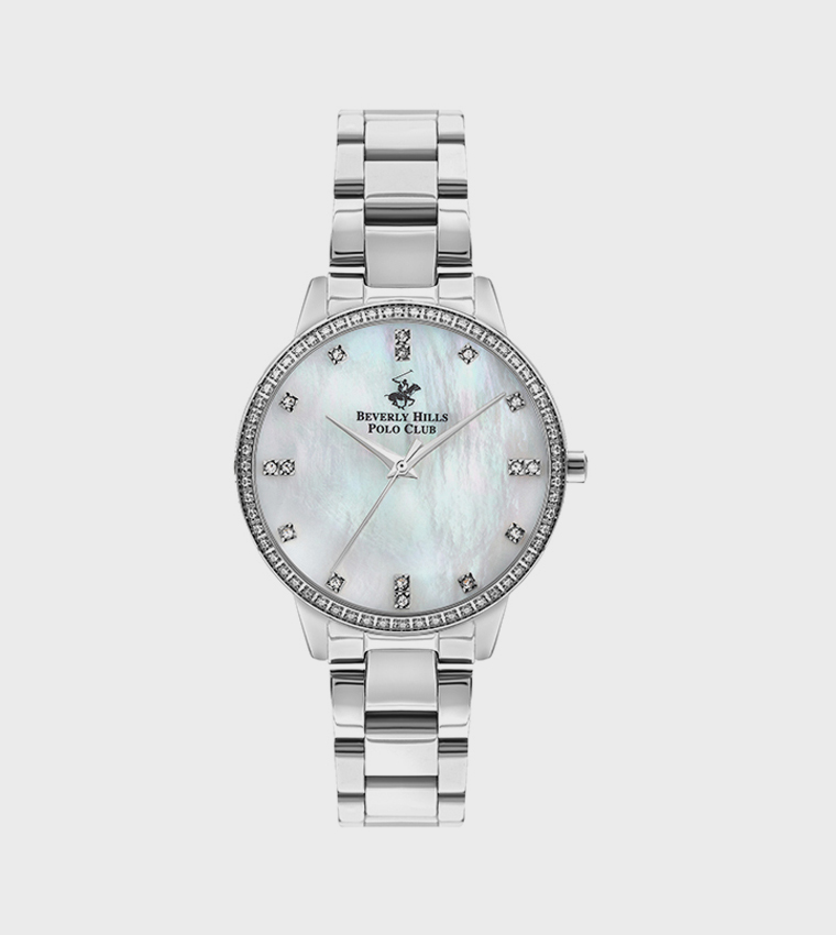 Metal Strap Analog Watch