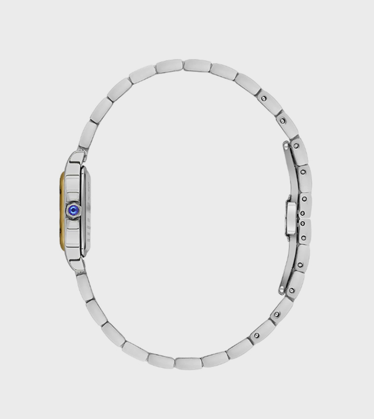 Metal Strap Analog Watch