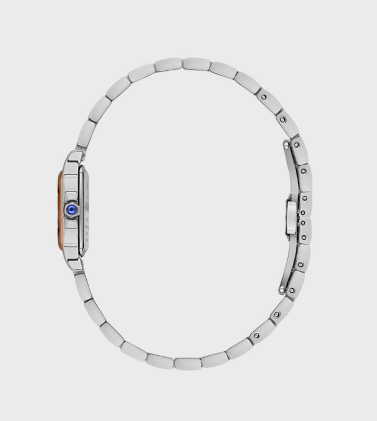 Metal Strap Analog Watch