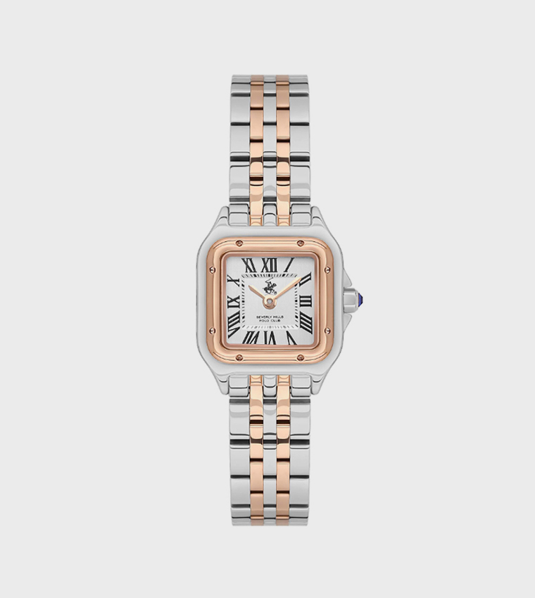 Metal Strap Analog Watch