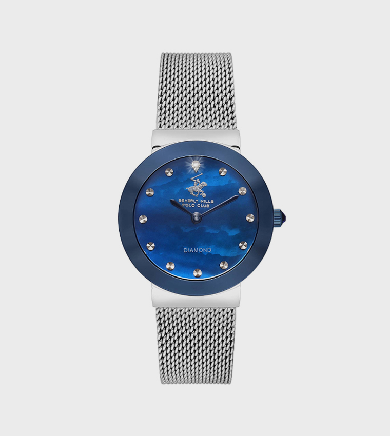 Stainless Steel Strap Analog Watch