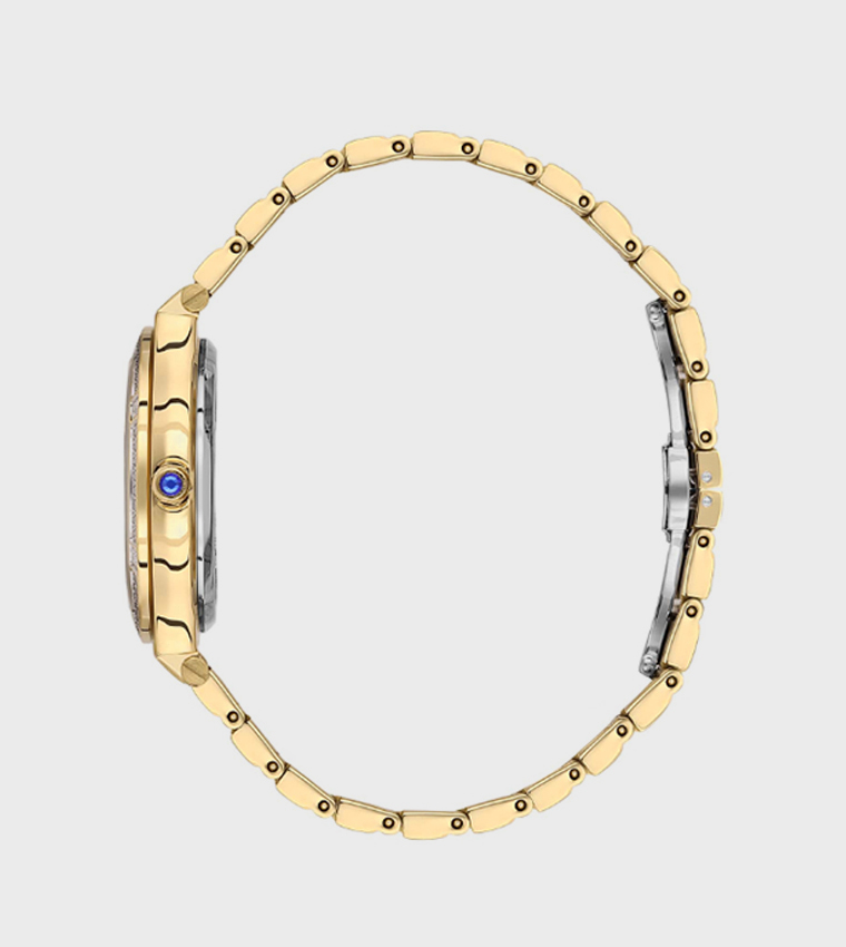 Metal Strap Analog Watch