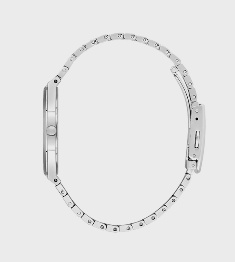 Metal Strap Analog Watch