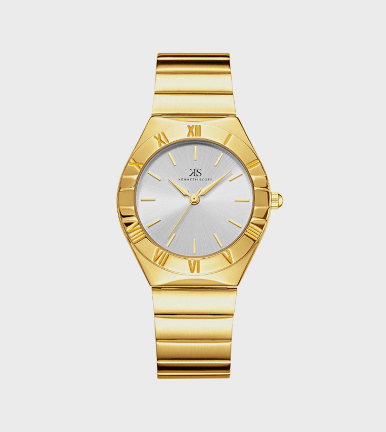 Stainless Steel Strap Analog Watch
