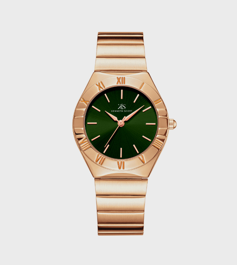 Stainless Steel Strap Analog Watch