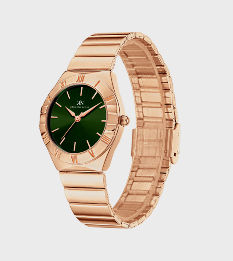 Stainless Steel Strap Analog Watch