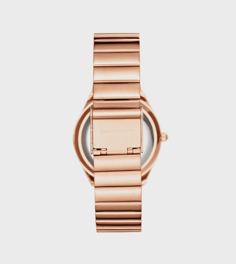 Stainless Steel Strap Analog Watch