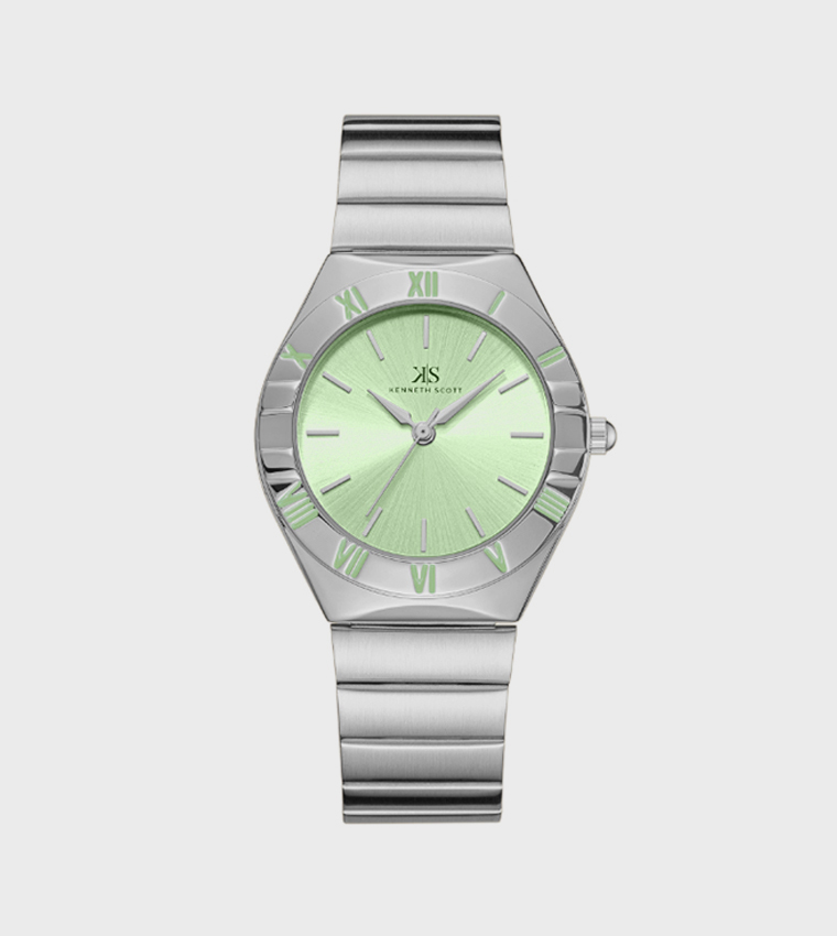 Stainless Steel Strap Analog Watch