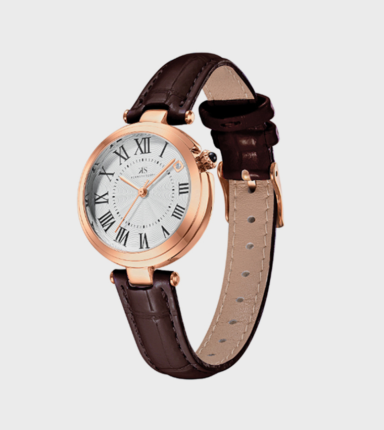 Polyurethane Strap Analog Watch