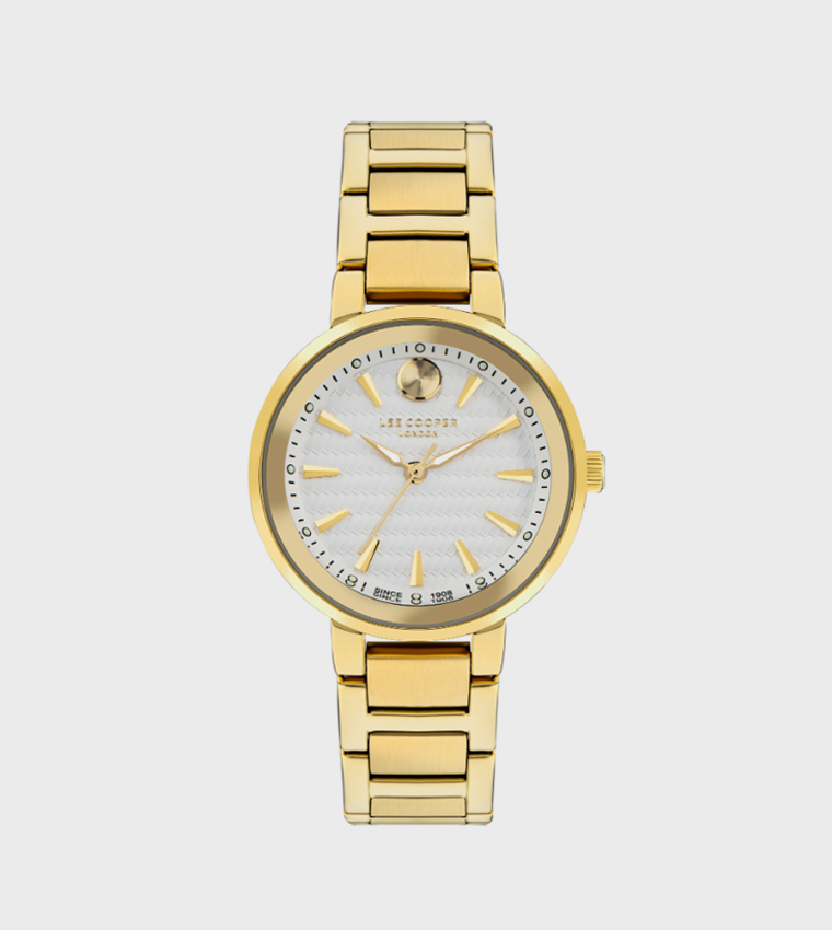 Metal Strap Analog Watch