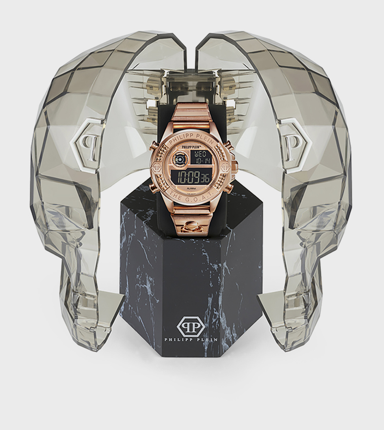The G.O.A.T Rose Gold Stainless Steel Digital Watch