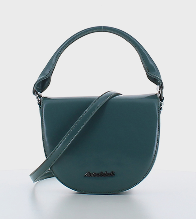 Logo Detail Flap Mini Bag