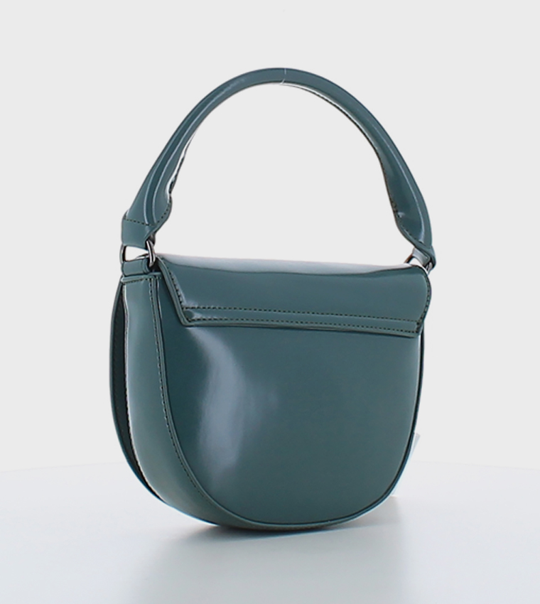 Logo Detail Flap Mini Bag