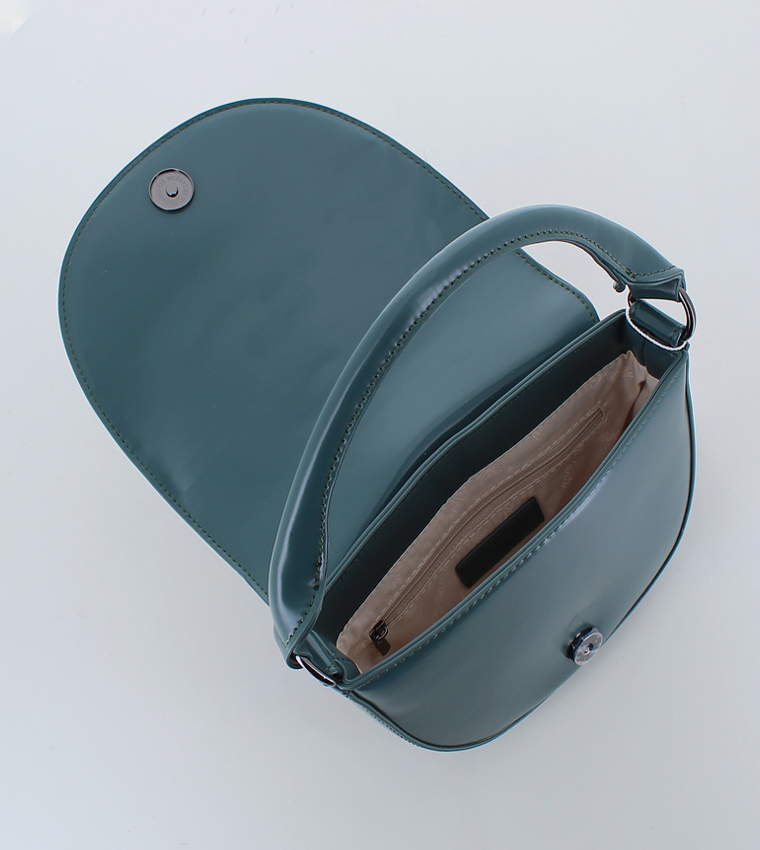 Logo Detail Flap Mini Bag