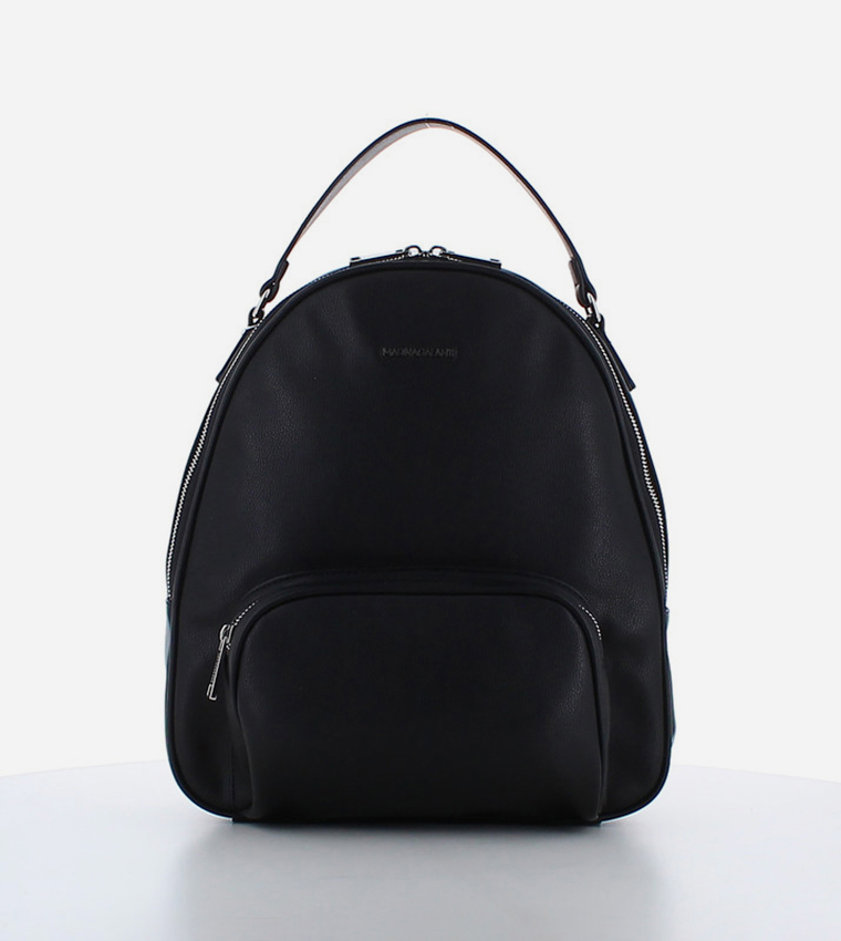 Buy Marina Galanti CALCITE Logo Detail Backpack In Black  display picture 2