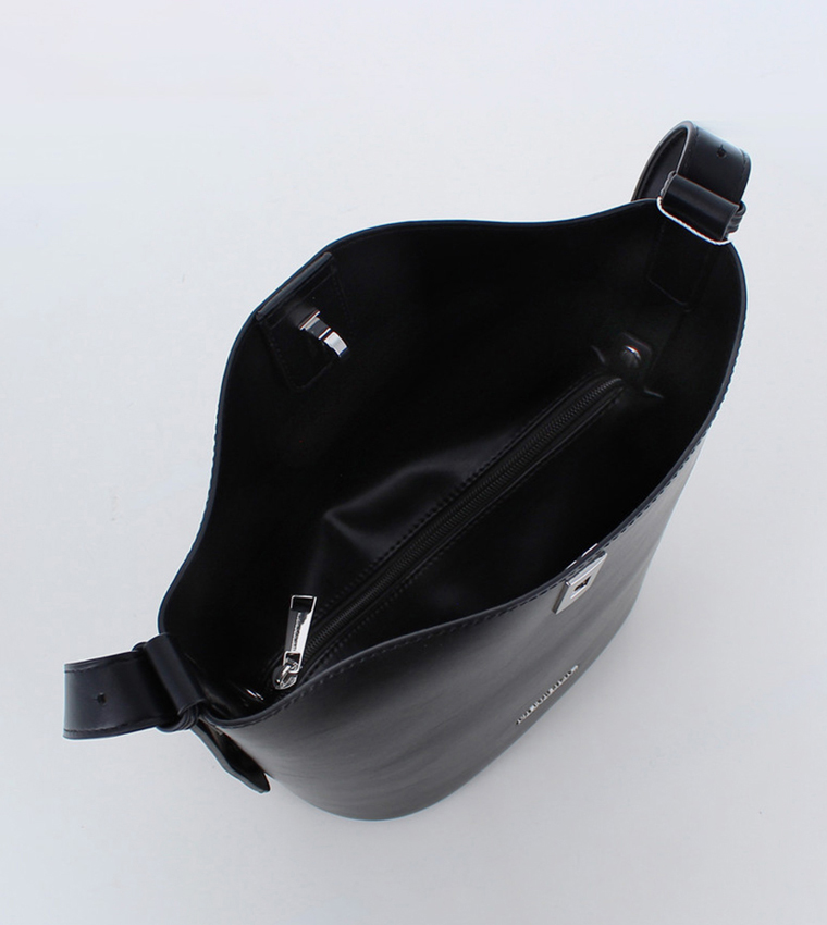TANZANITE Logo Detail Bucket Bag