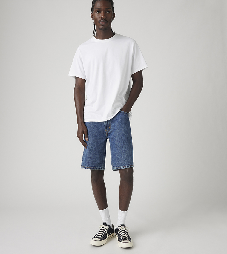 454 Washed Denim Shorts