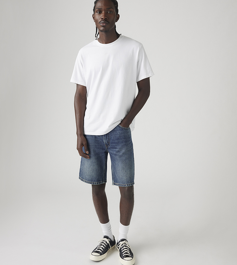 454 Washed Denim Shorts