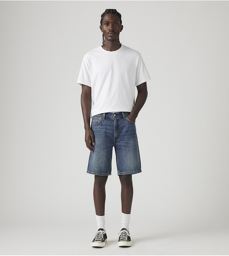 454 Washed Denim Shorts