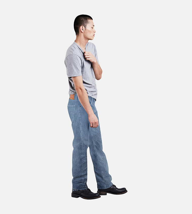 505™ Washed Straight Fit Jeans