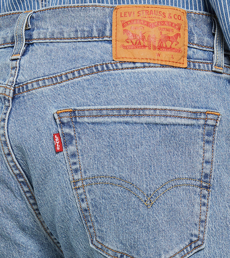 505™ Washed Straight Fit Jeans