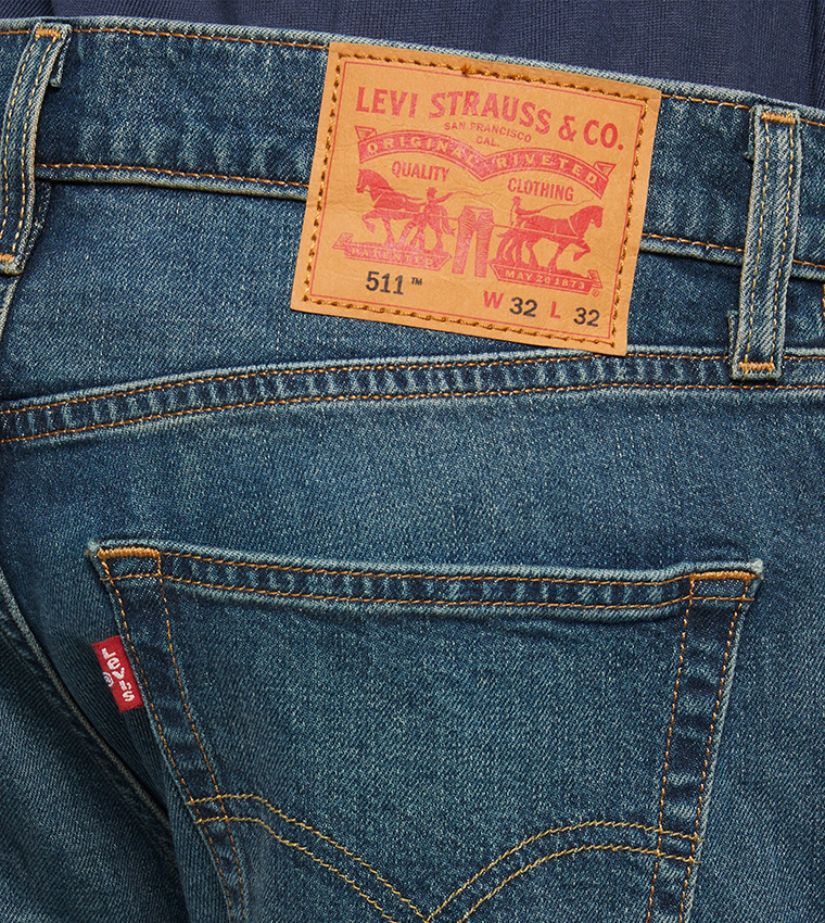 511™ Washed Slim Fit Jeans