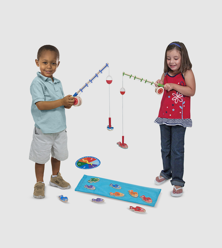 Buy Melissa And Doug Catch & Count Fishing Game In Multiple Colors