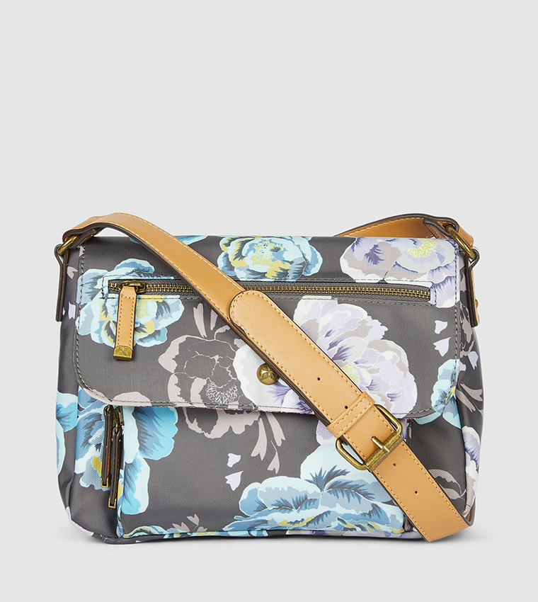 Flapover cross body online bag