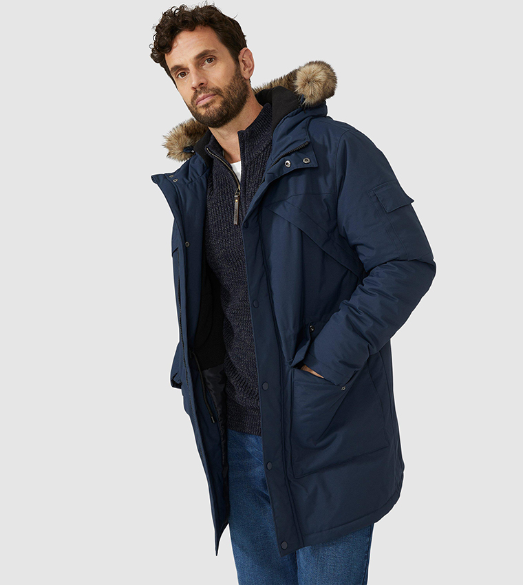 Mantaray shop parka jacket