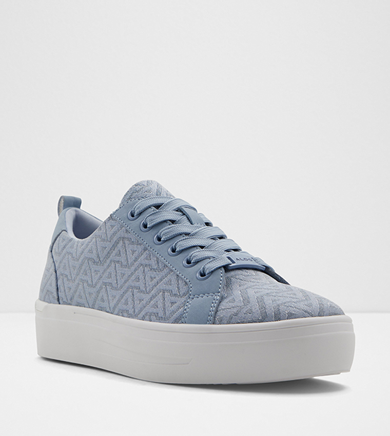 Aldo blue sneakers discount