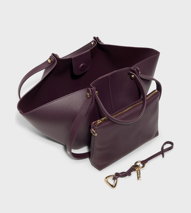MEAVA Textured Tote Bag