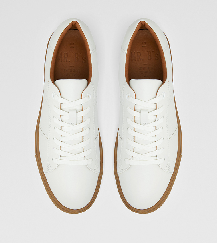 Buy Aldo Meemar Low Top Sneakers In White | 6thStreet UAE