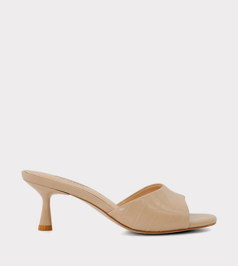 MEGS Kitten Heel Sandals