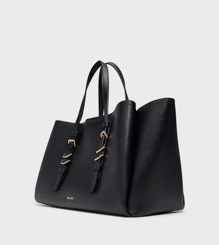 MELEAH Textured Tote Bag