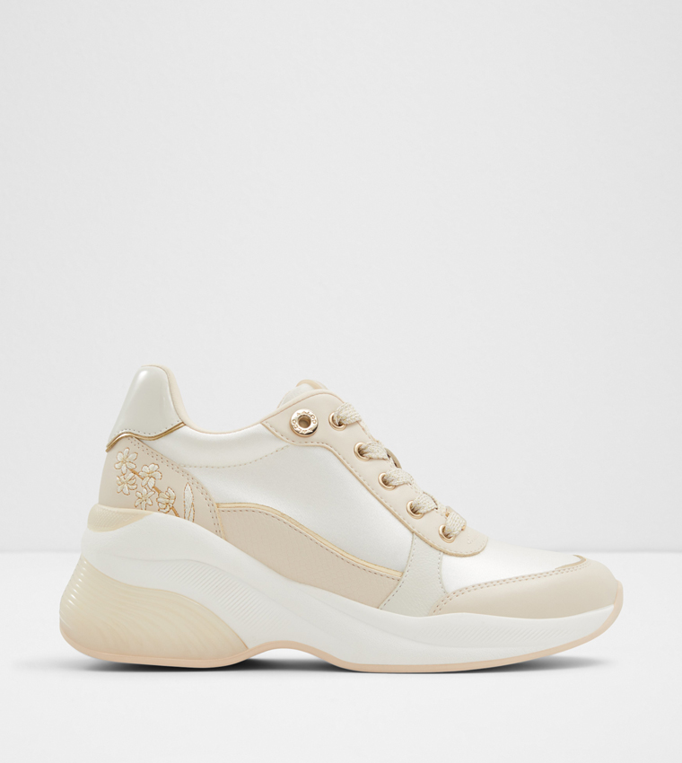 Buy Aldo MELEYS Lace Up Chunky Sneakers In Beige 6thStreet UAE